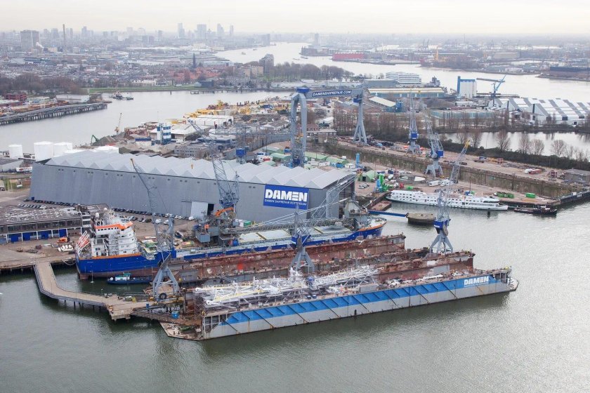 Дамен голландская верфь