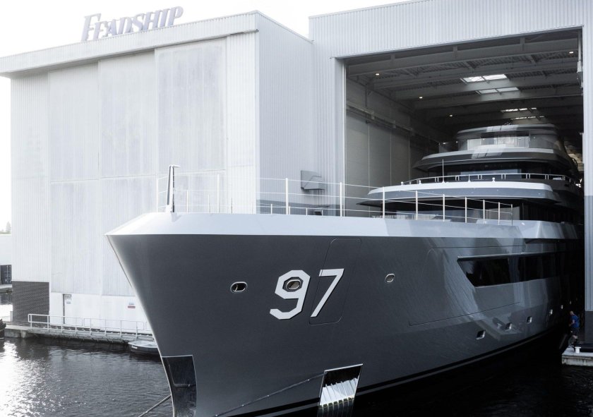 Яхта silver fast 77 m