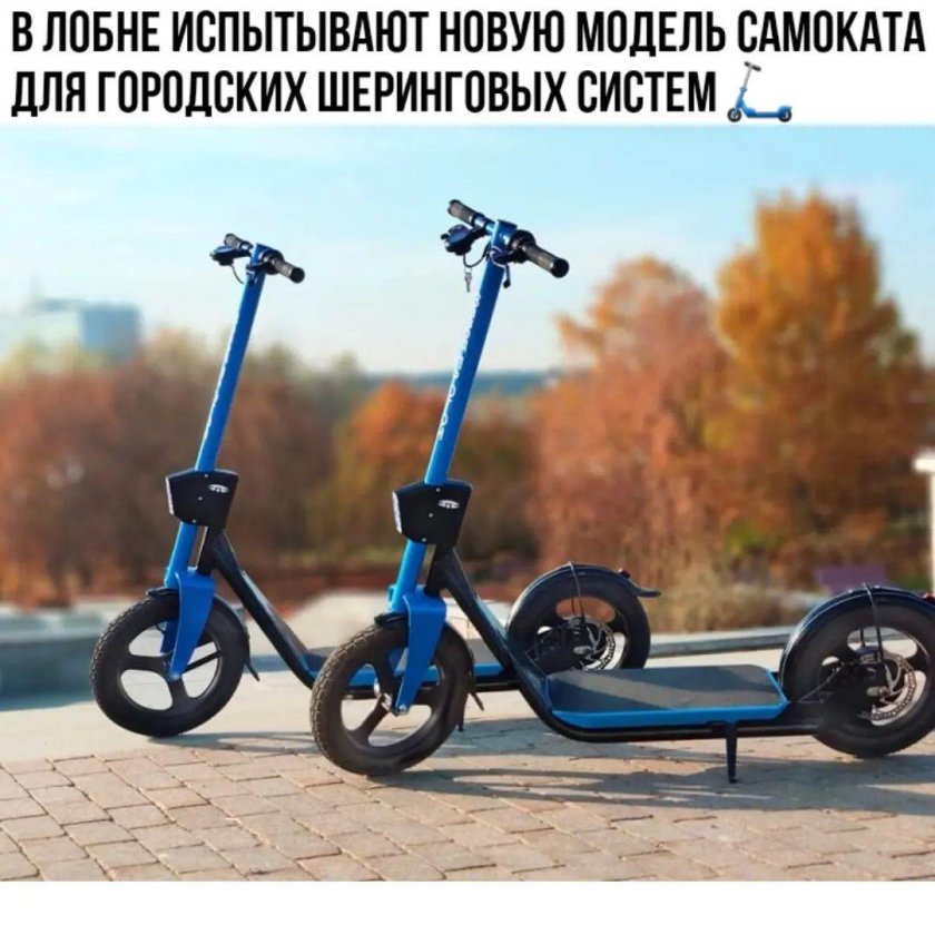 Электросамокат кикшеринг