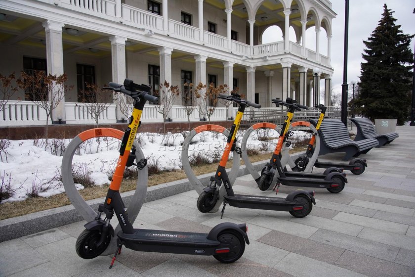 Электросамокаты Шеринг Москва