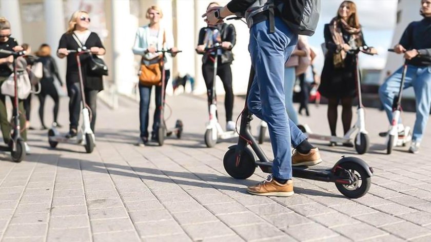 Самокаты в городе