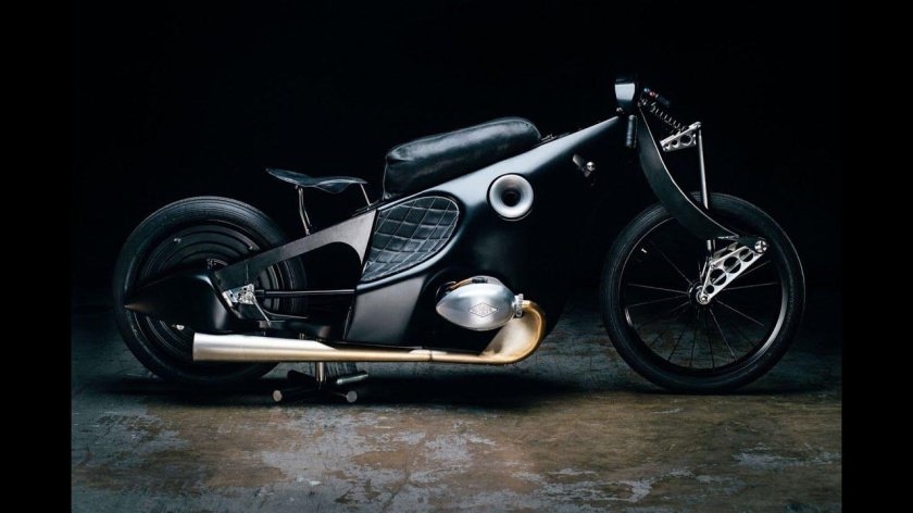 БМВ мотоцикл ретро кастом