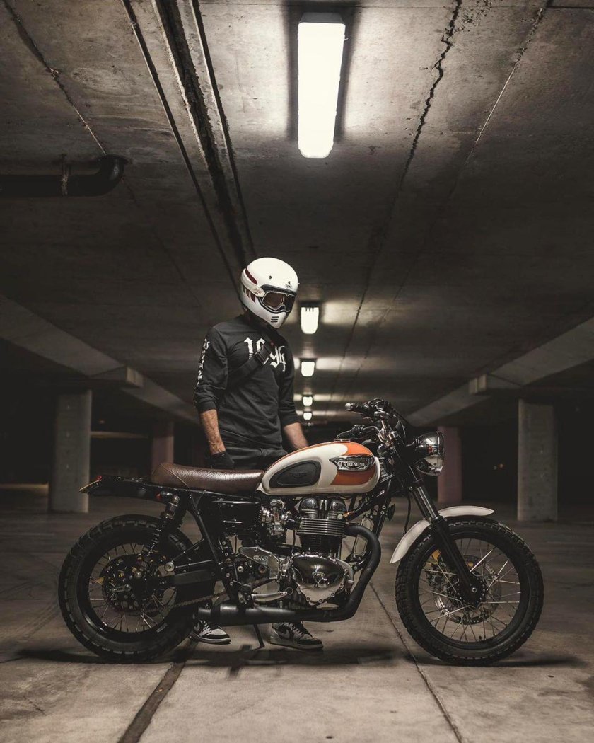 Rob Hamilton что за мотоцикл у него