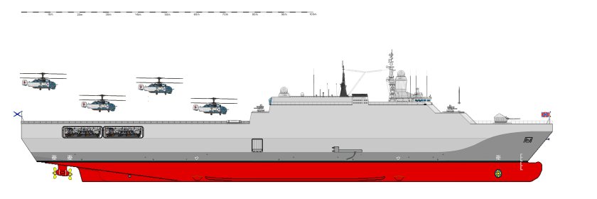 Десантный корабль (УДК) проекта 23900