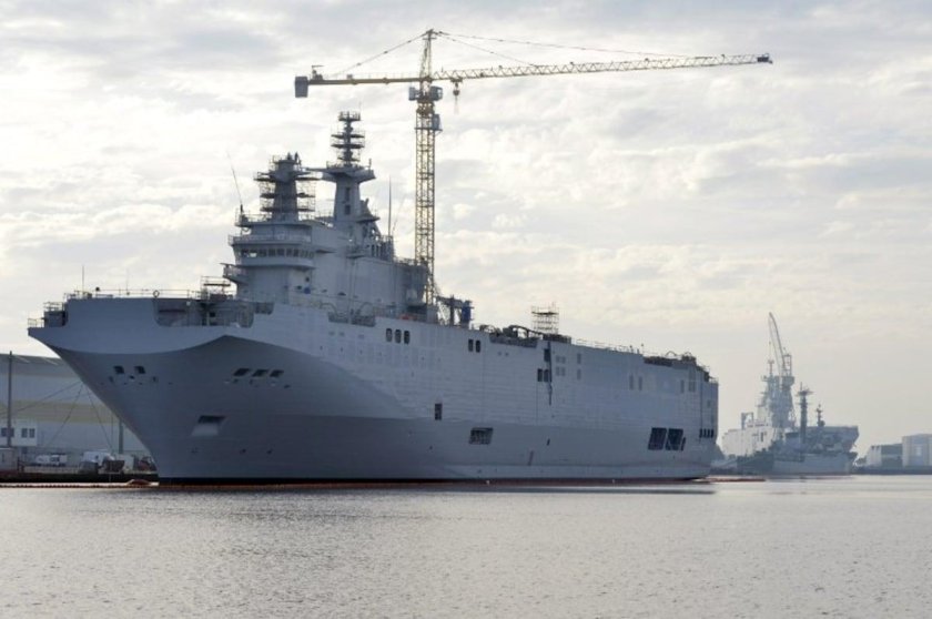 Вертолетоносец Мистраль Владивосток