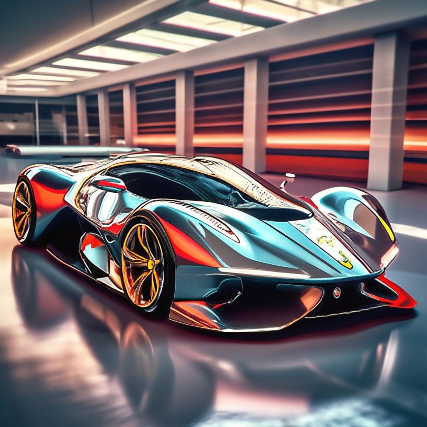 Автомобиль ferrari