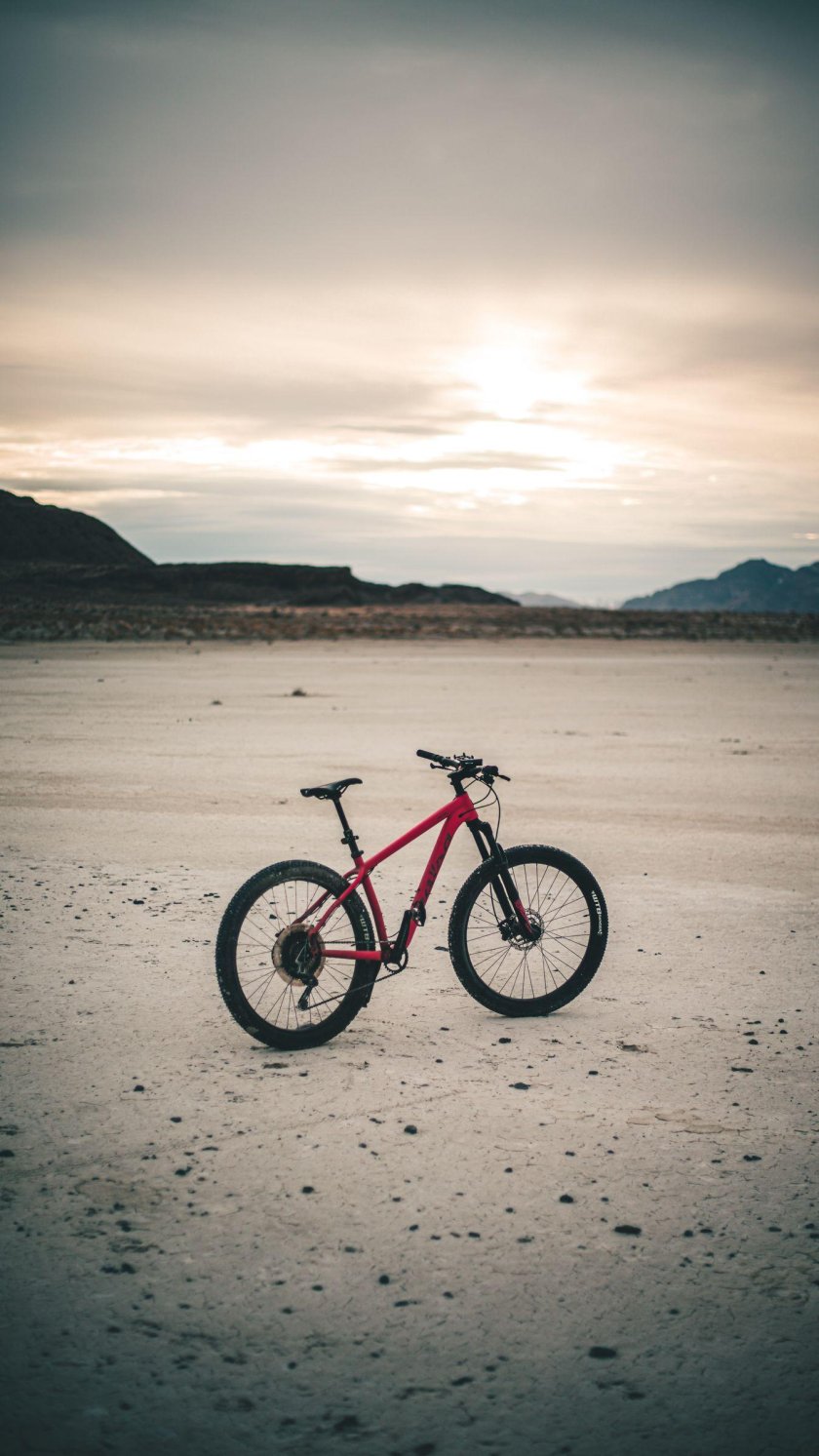 Пейзаж с велосипедом