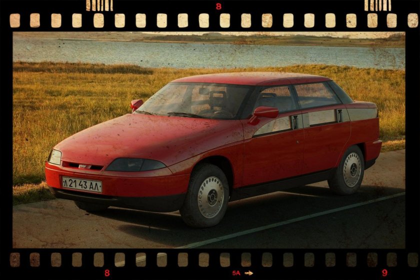 Автомобиль москвич новый