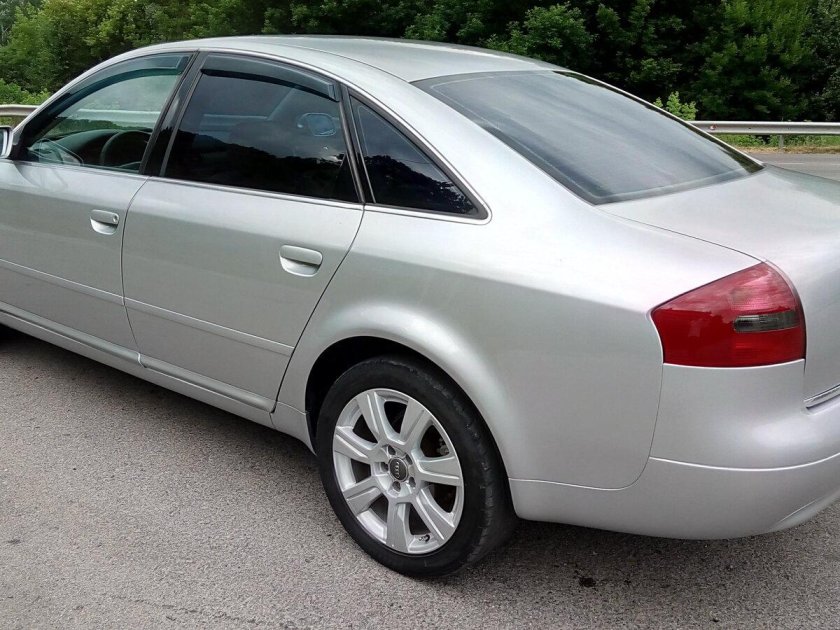 Ауди а6 с5 серебристый седан