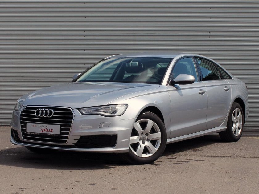 Ауди а6 с6 серебристая