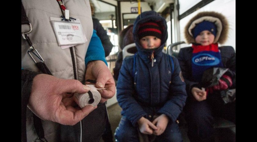 Высадили ребенка из автобуса