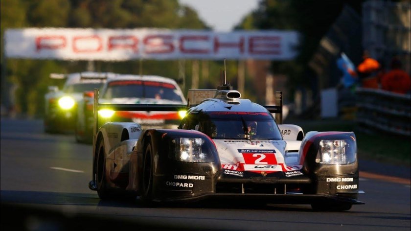 Porsche lmp1 le mans 24 2017
