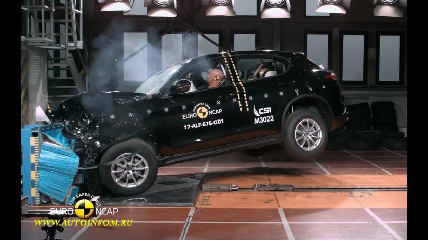 Краш тест Альфа Ромео