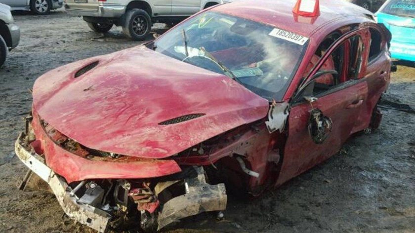 Alfa Romeo Giulia Разбитая