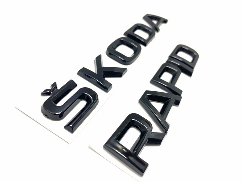 Шильдик Шкода Рапид