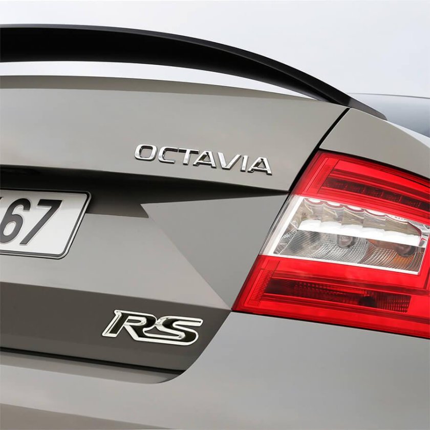 Шильдик VRS Skoda a7