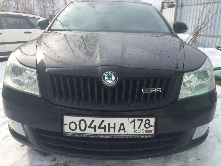 Шильдик VRS Skoda