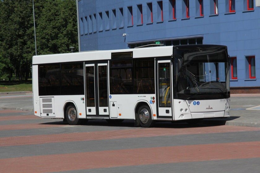 Новые автобусы маз