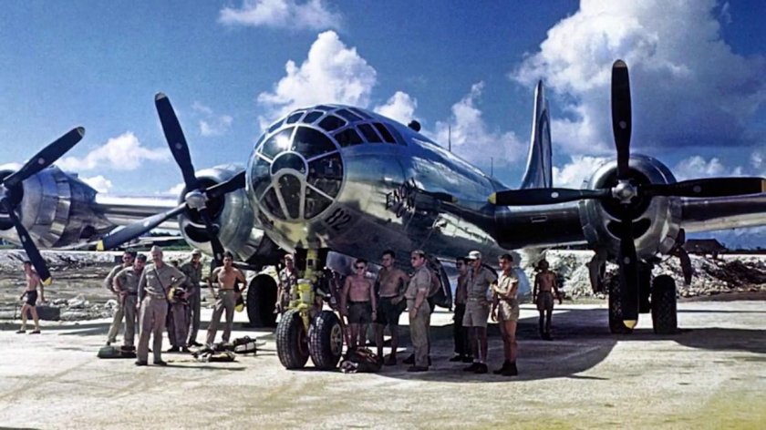 Б 29 бомбардировщик хиросима