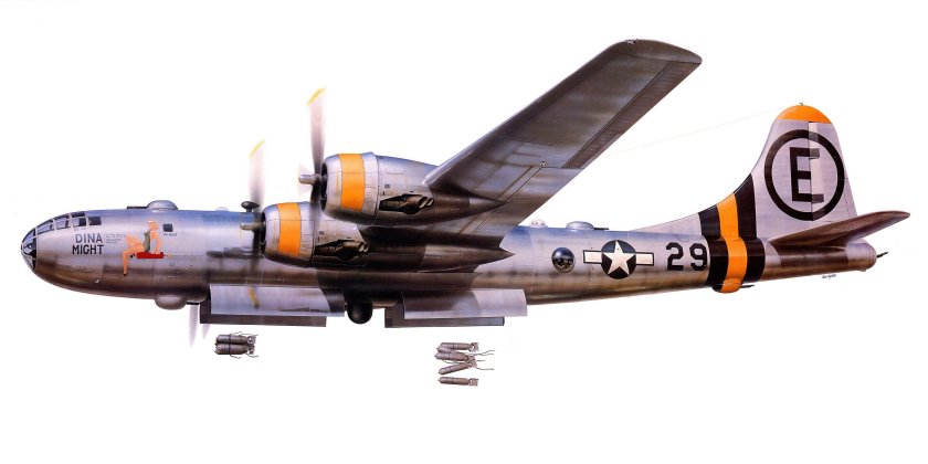 Самолет b-29 Superfortress