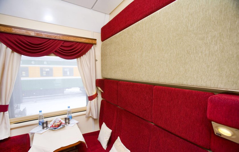 Купе Люкс вагона Герлиц