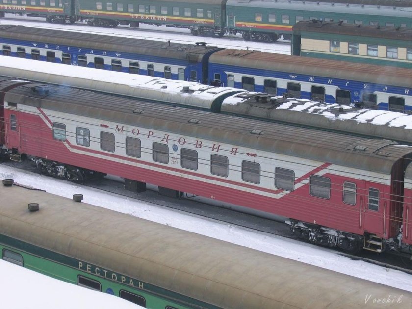 Фирменный поезд Мордовия 042й