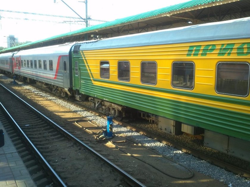 Фирменный поезд Приосколье