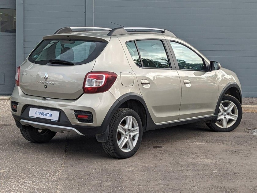Рено Сандеро степвей серый