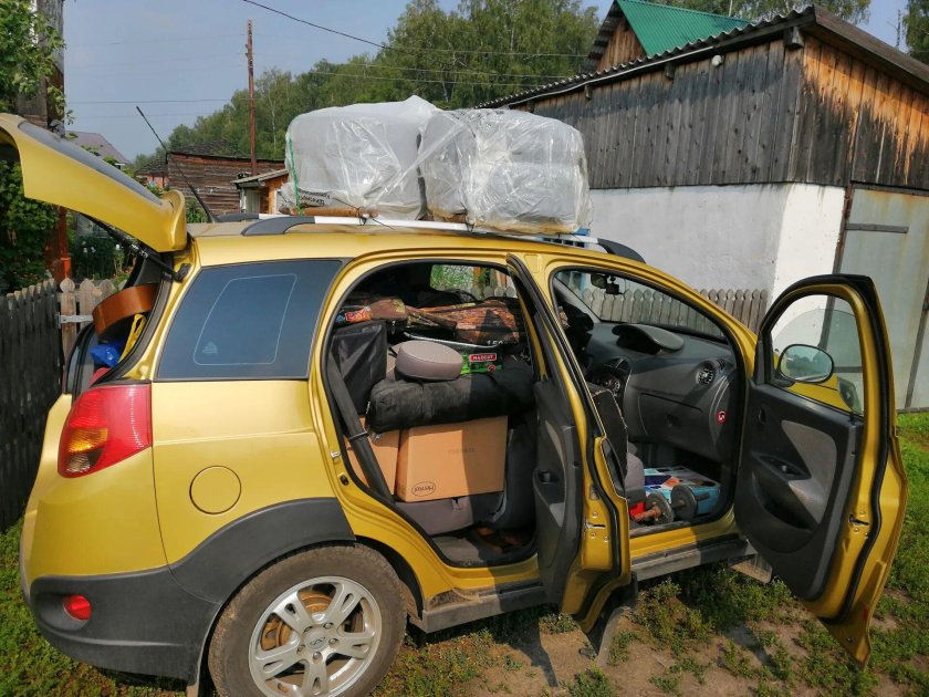 Чери Индис багажник