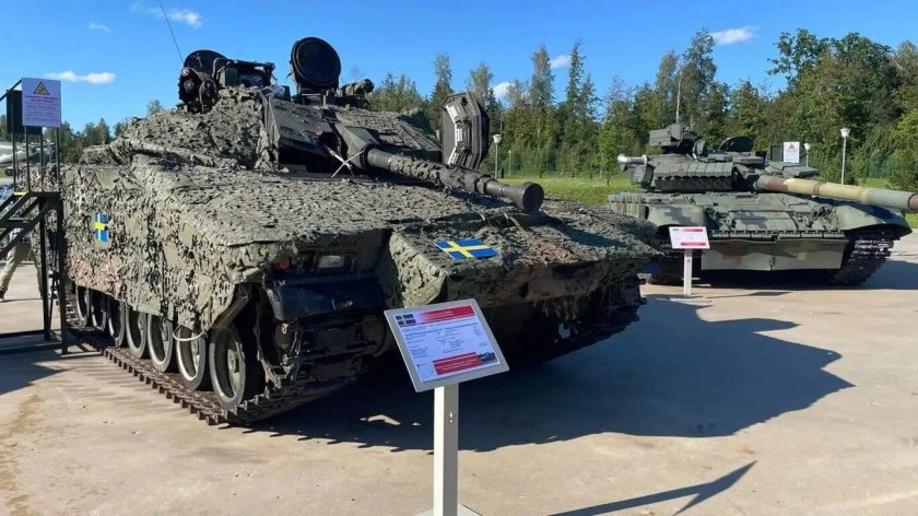 Шведская бмп cv 90