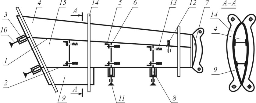 Стапель сборки стабилизатора чертеж