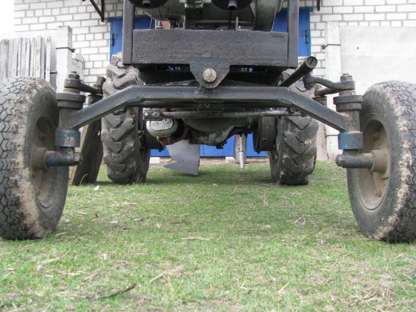 Мотоблок ЗУБР 12 минитрактор передний ведущий мост