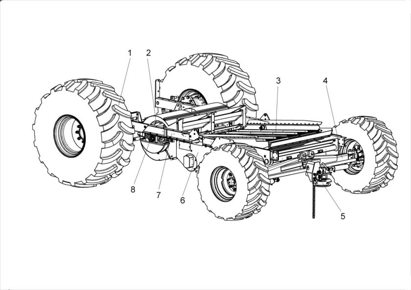 Задний мост СК 5 Нива