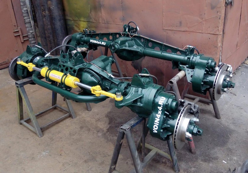 Портальные мосты на УАЗ