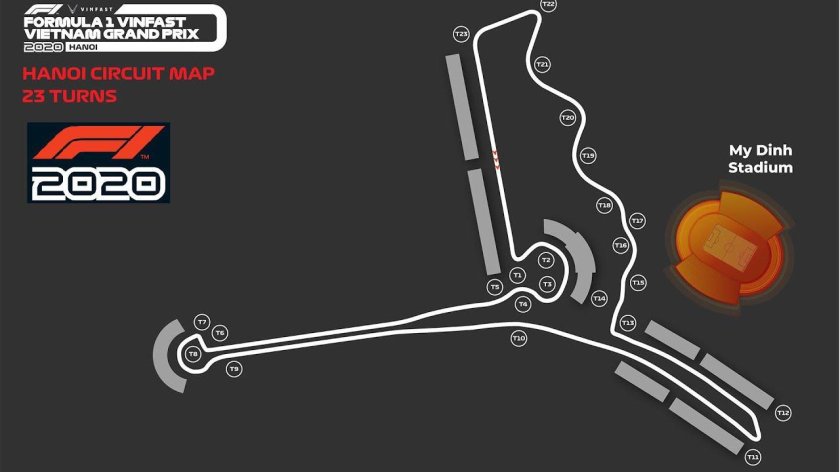 Трассы ф1 схемы