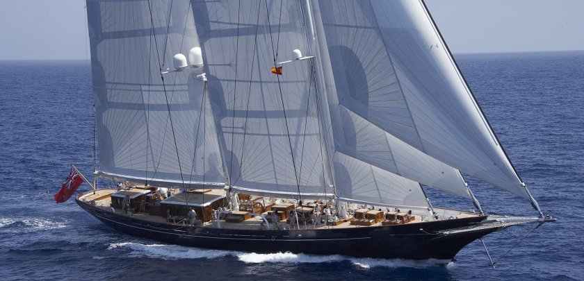 Парусная шхуна Метеор