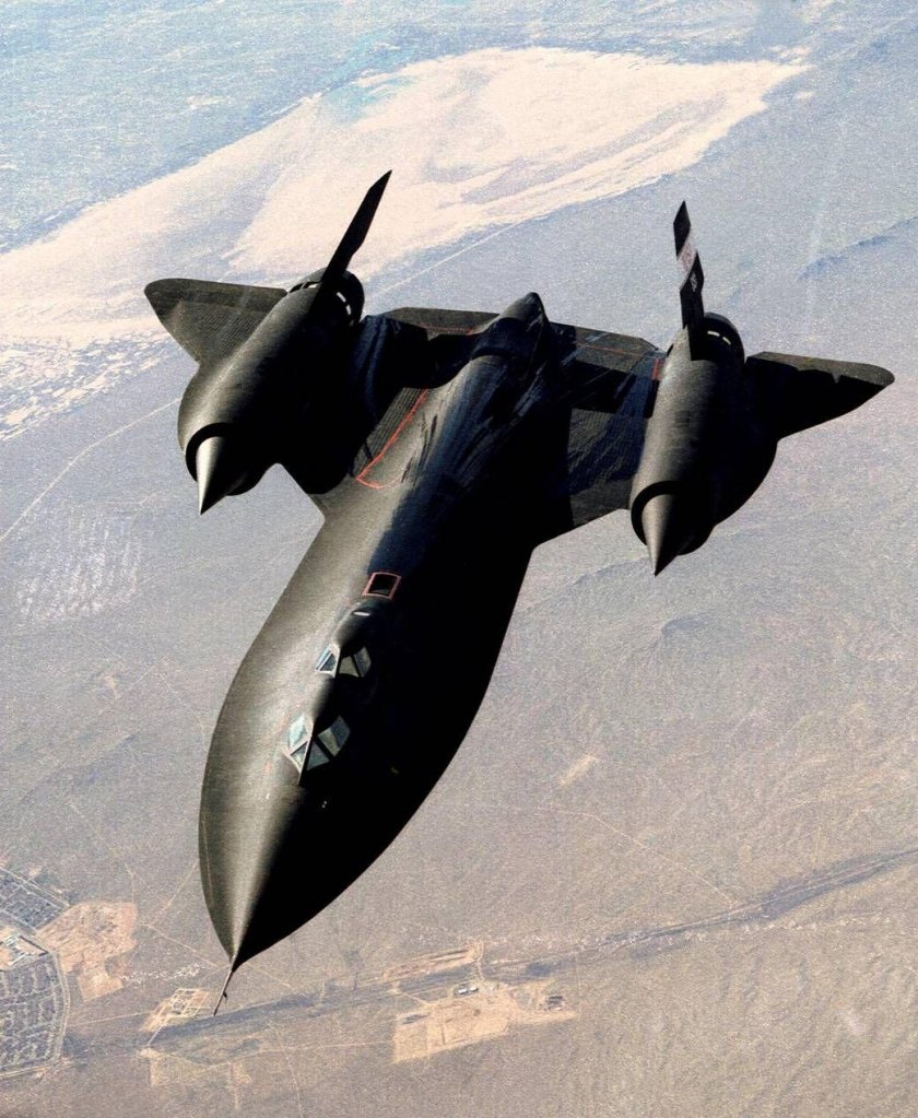 Lockheed SR-71 Blackbird самолёты-разведчики