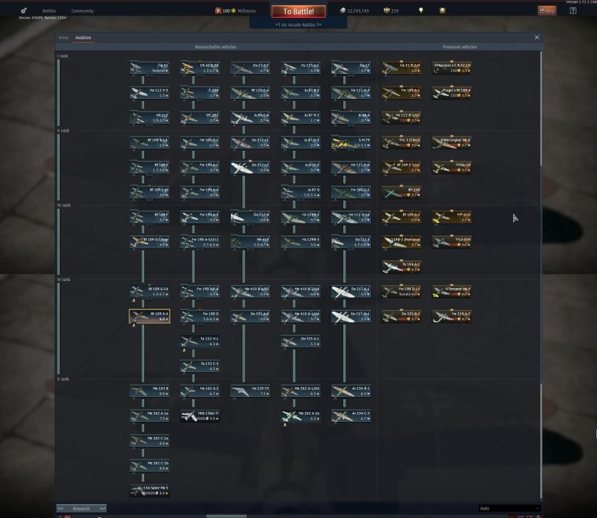 Вар Тандер ветка развития СССР самолеты