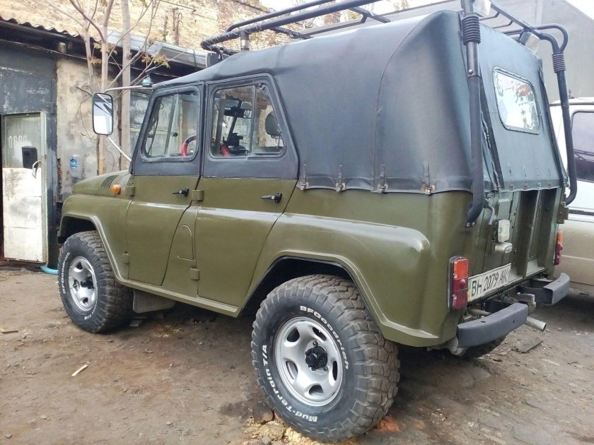 Кузов УАЗ 469 тентованный