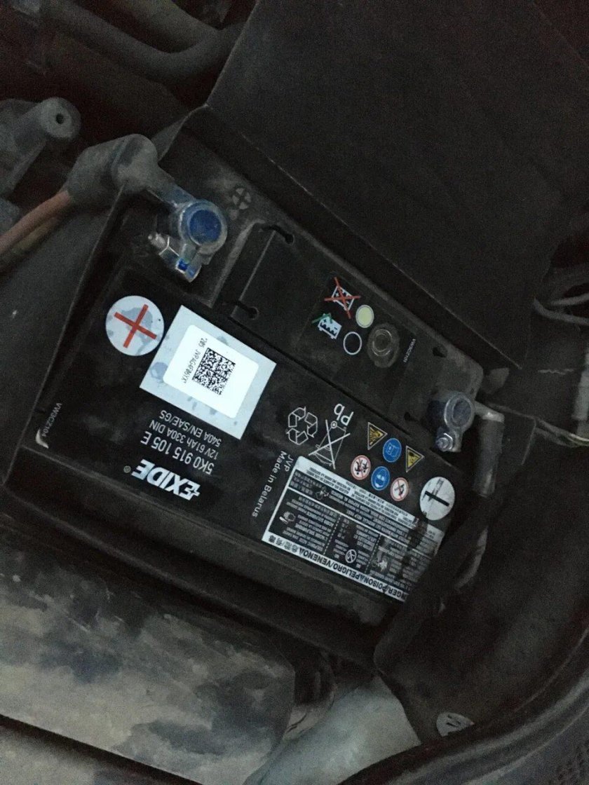 Фольксваген тигуан акб