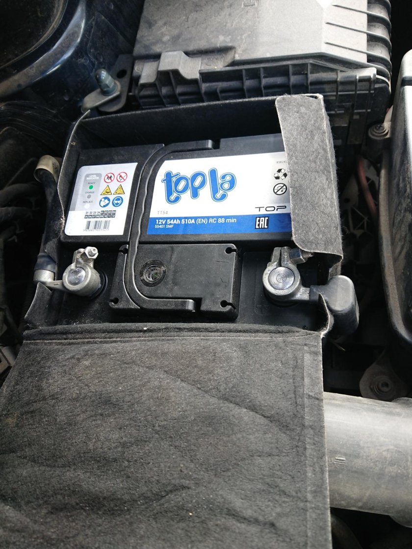 Аккумулятор VW Golf Plus