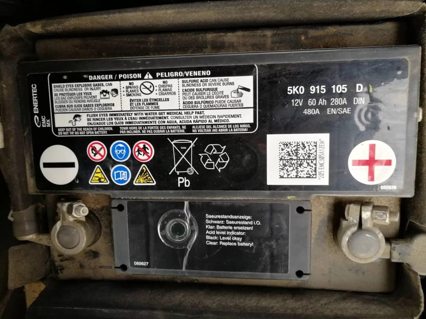 Фольксваген гольф 7 аккумулятор