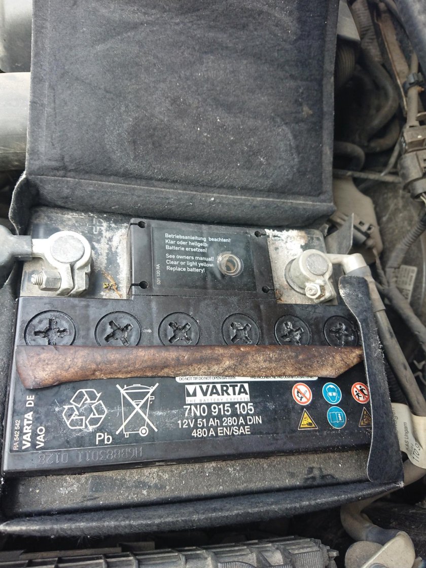 Шкода а5 аккумулятор