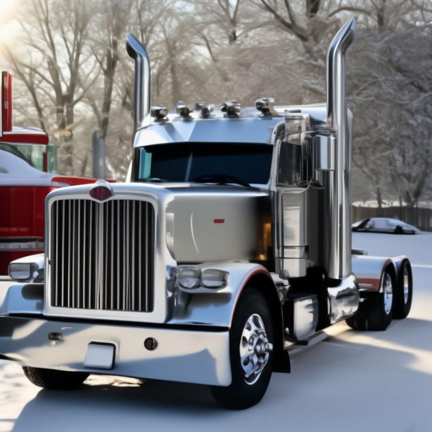 Грузовик peterbilt 379