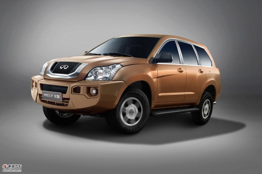 Рамный внедорожник чери