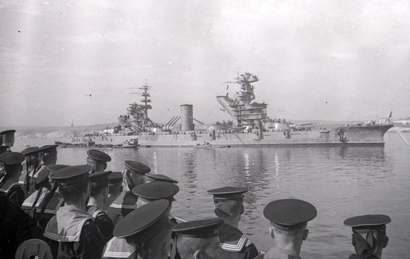 Линкор Севастополь 1945