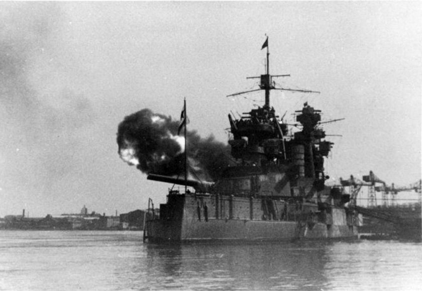 Линкор гангут октябрьская революция