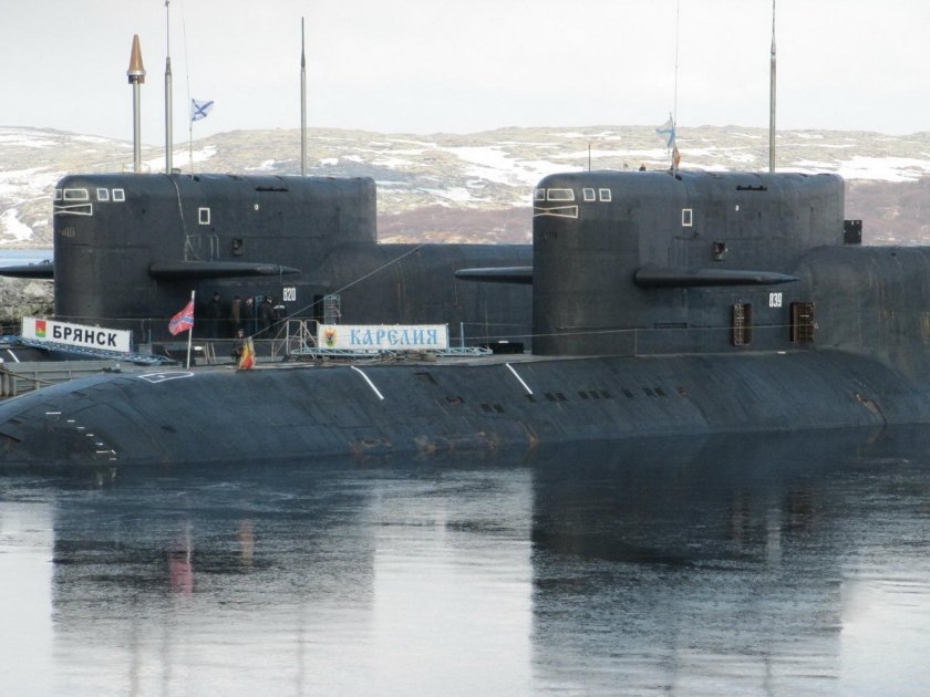 Подводная лодка 667бдрм "Дельфин"