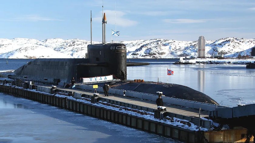 Гаджиево база подводных лодок северного флота