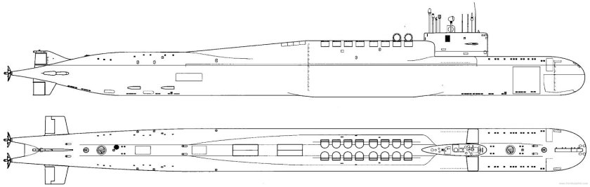 Подводная лодка 667бдрм "Дельфин"